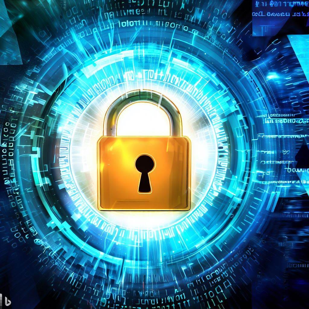 a picture of security best practices with high encryption